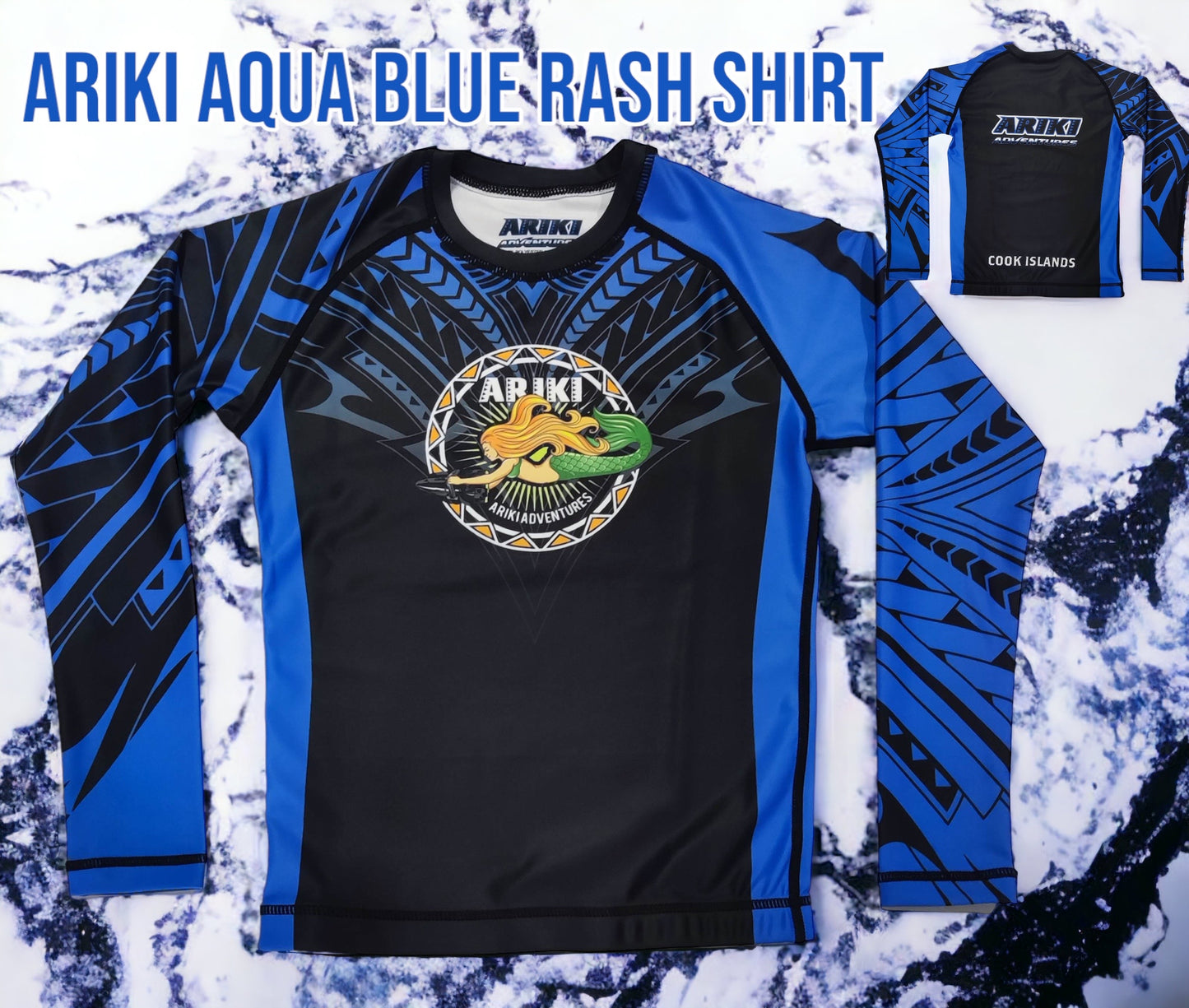 Ariki Adults Rash Shirt 2023 Ariki & Chill Cook Islands